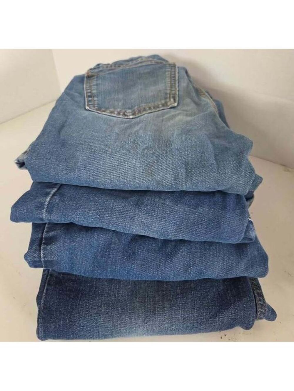 Boy's Jeans Size 14 with Adjustable Wasit 4 Pairs